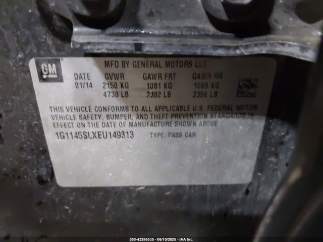 1G1145SLXEU149313 Chevrolet lkw