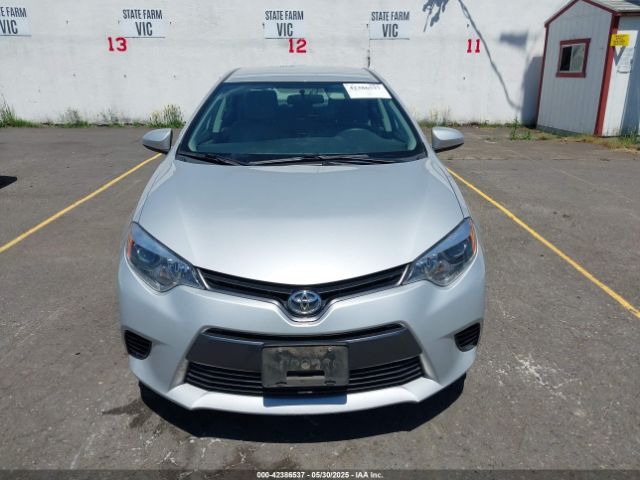 2T1BURHE0GC656202 Toyota COROLLA LE