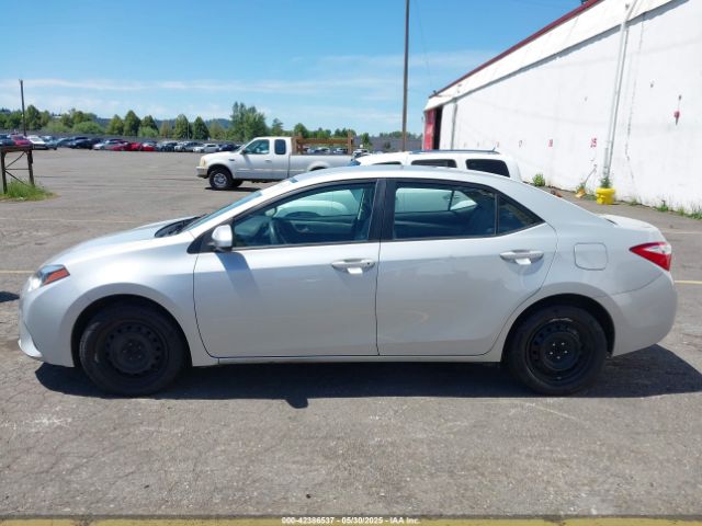 2T1BURHE0GC656202 Toyota COROLLA LE