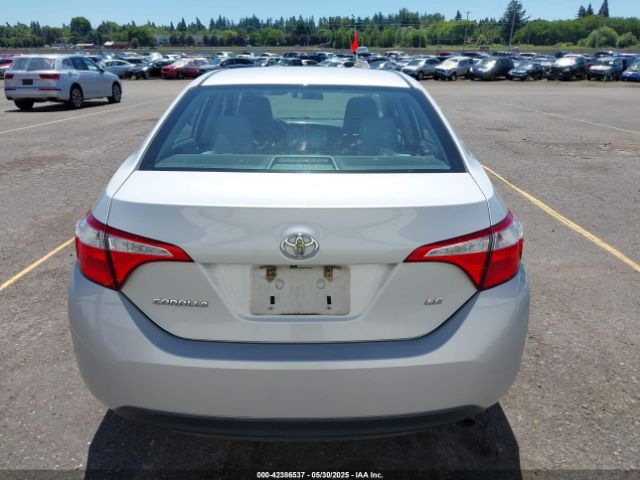2T1BURHE0GC656202 Toyota COROLLA LE