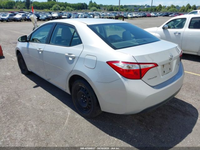 2T1BURHE0GC656202 Toyota COROLLA LE