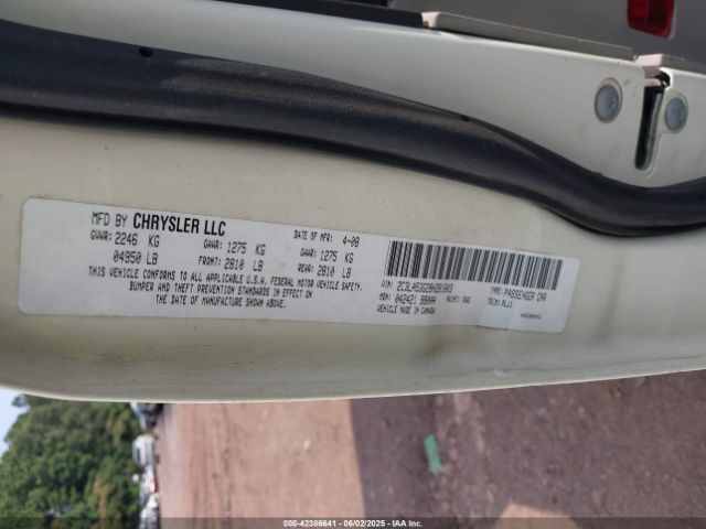 2008 CHRYSLER 300 2C3LA53G28H281603 Photo 8
