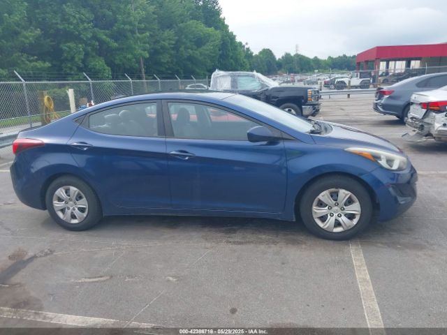 5NPDH4AE6GH663582 Hyundai ELANTRA SE