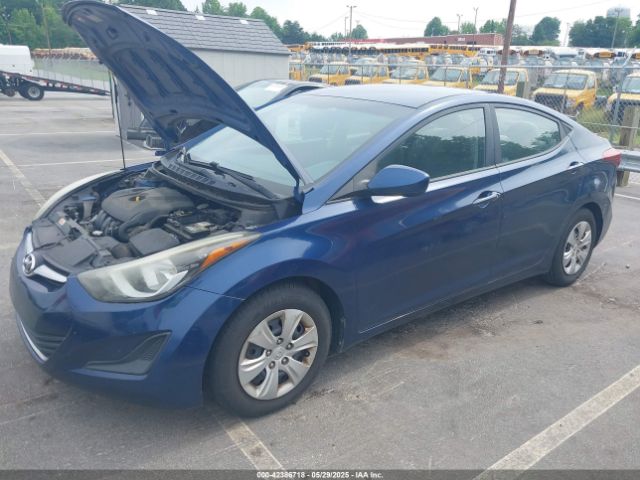 5NPDH4AE6GH663582 Hyundai ELANTRA SE