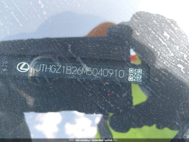 JTHGZ1B26M5040910 Lexus Is 350 F Sport
