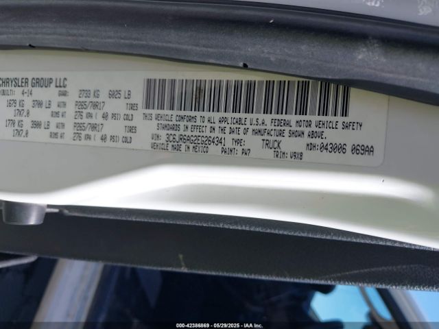 3C6JR6AG2EG264341 RAM 1500 St