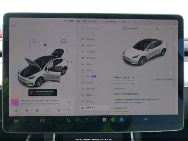 2021 TESLA MODEL Y 5YJYGDEE7MF090894 Photo 6