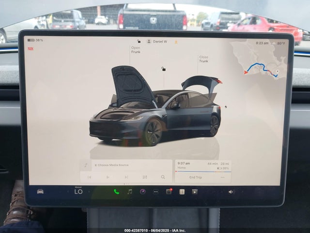 Aukcja sprzedaży 2024 Tesla Model 3 Long Range Dual Motor All-wheel Drive, vin: 5YJ3E1EB8RF812854, numer aukcji: 42387010