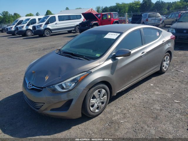 5NPDH4AE0GH754606 Hyundai ELANTRA SE