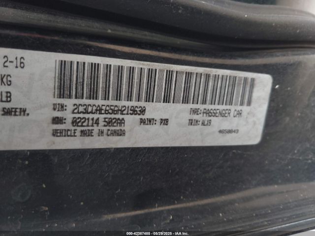 2016 CHRYSLER 300C 2C3CCAEG5GH219630 Photo 8