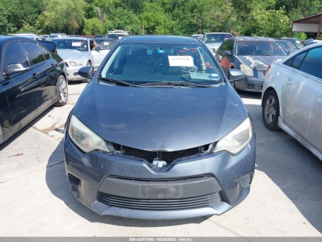 2T1BURHE1EC159267 Toyota COROLLA LE