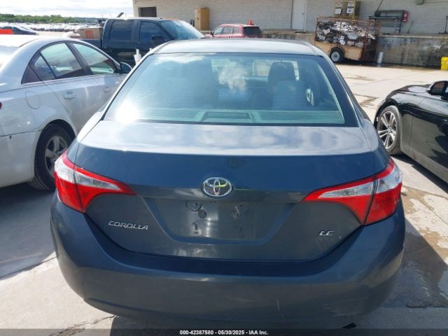 2T1BURHE1EC159267 Toyota COROLLA LE