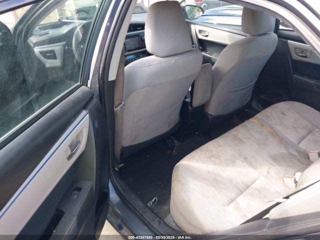 2T1BURHE1EC159267 Toyota COROLLA LE