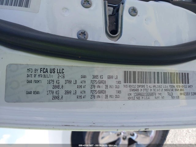 1C6RR6GG1GS268970 RAM 1500 Big Horn