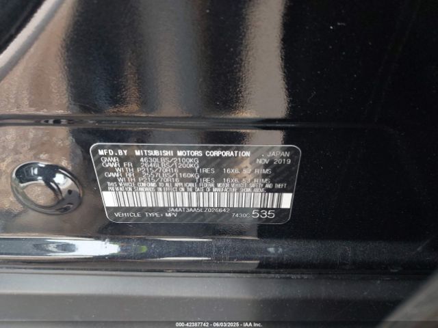 2020 MITSUBISHI ECLIPSE CROSS JA4AT3AA5LZ026642 Photo 8