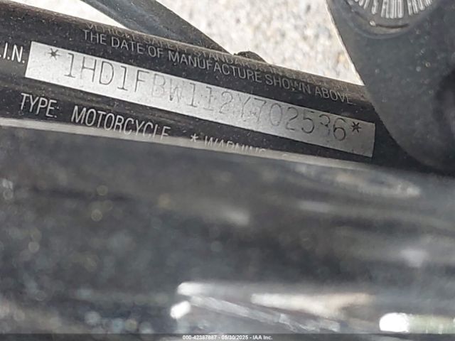 2002 HARLEY-DAVIDSON FLHRI 1HD1FBW112Y702586 Photo 9