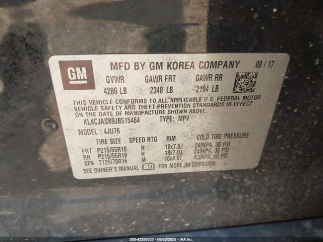 2018 BUICK ENCORE KL4CJASB9JB515464 Photo 8