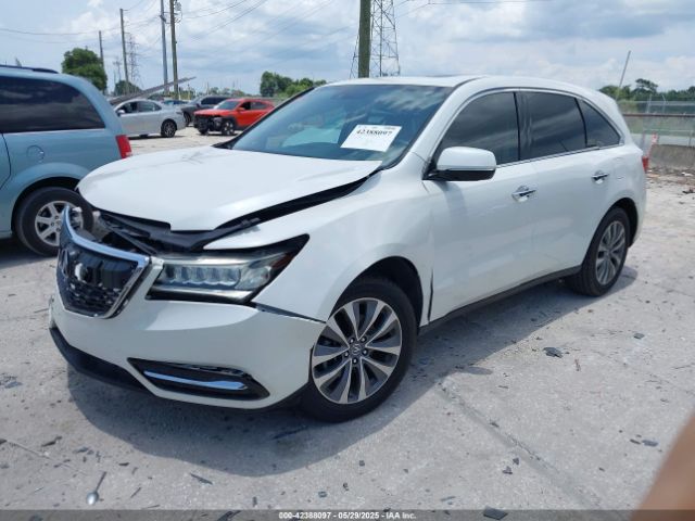 2014 ACURA MDX 5FRYD3H43EB004244 Photo 1