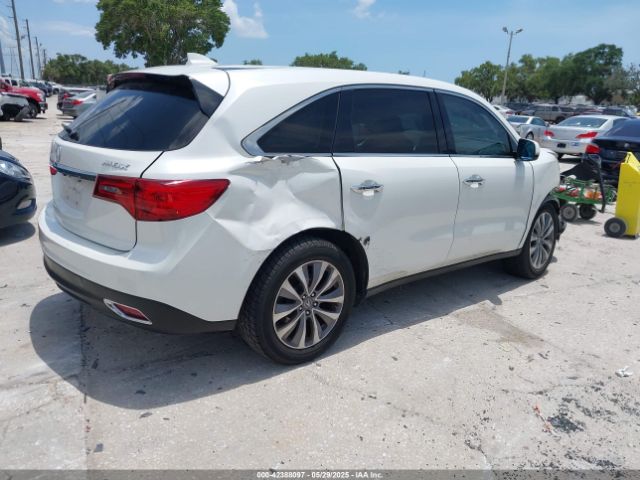 2014 ACURA MDX 5FRYD3H43EB004244 Photo 3