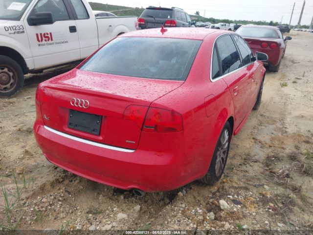 2008 AUDI A4 WAUDF78E28A164524 Photo 3