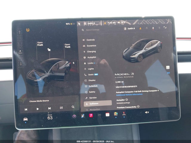 2025 TESLA MODEL 3 5YJ3E1EA3SF951271 Photo 6