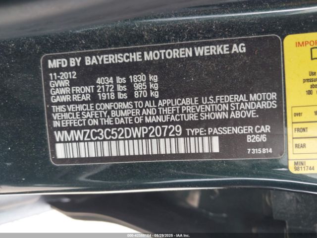 2013 MINI COUNTRYMAN WMWZC3C52DWP20729 Photo 8