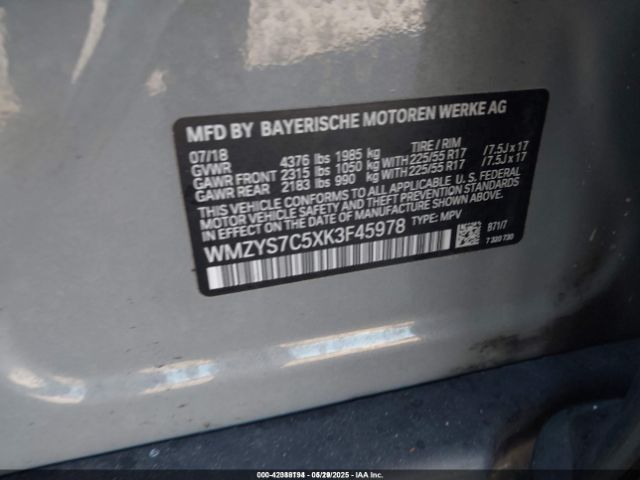 2019 MINI COUNTRYMAN WMZYS7C5XK3F45978 Photo 8