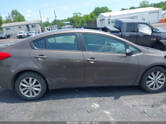 KNAFX4A69E5236072 KIA FORTE LX