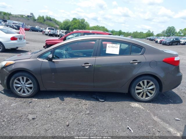 KNAFX4A69E5236072 KIA FORTE LX