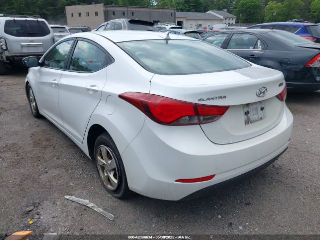 5NPDH4AE2FH592038 Hyundai ELANTRA SE