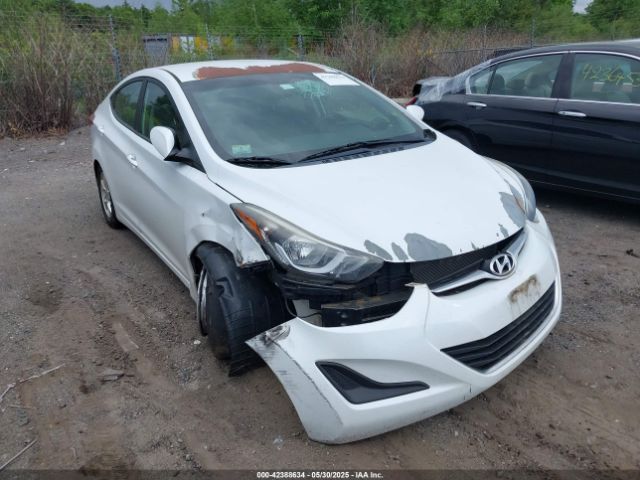 5NPDH4AE2FH592038 Hyundai ELANTRA SE