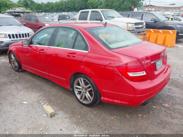 WDDGF4HB9EA938841 Mercedes-Benz C-class C 250 Sport/luxury