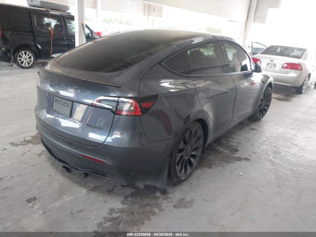 2022 TESLA MODEL Y 7SAYGDEF0NF451010 Photo 3