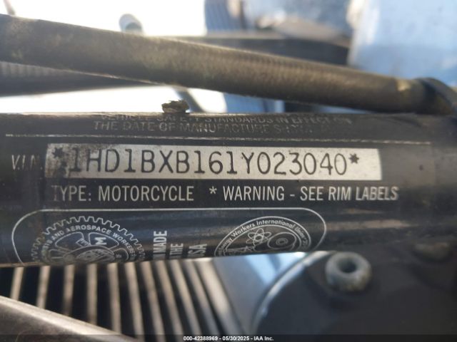 2001 HARLEY-DAVIDSON FLSTFI 1HD1BXB161Y023040 Photo 9