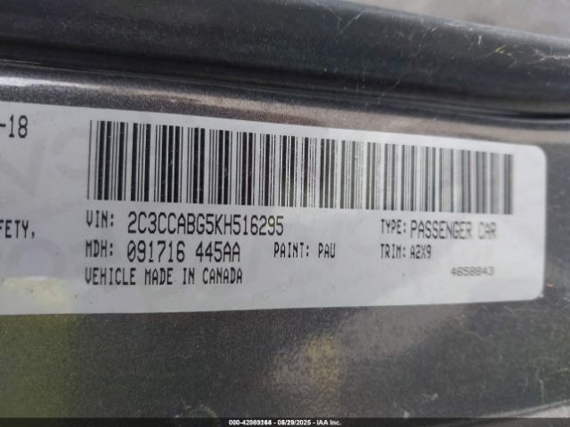 2C3CCABG5KH516295 Chrysler 300 300s