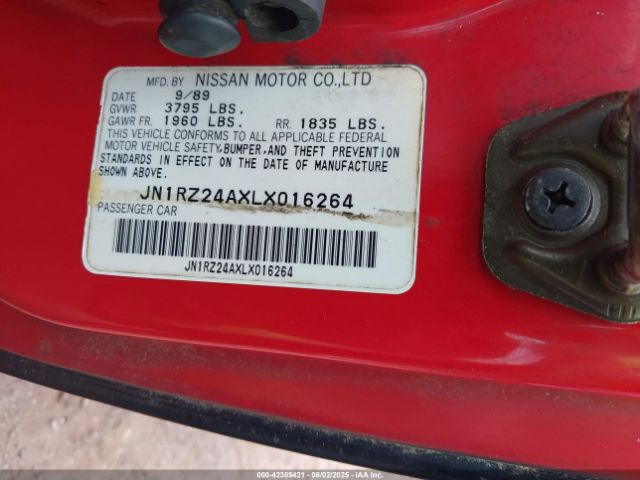 1990 NISSAN 300ZX JN1RZ24AXLX016264 Photo 8