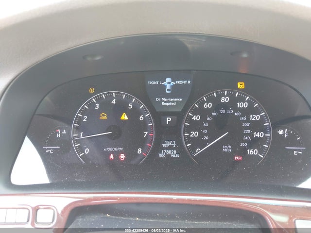42389426 :رقم المزاد ، JTHBL46F075050511 vin ، 2007 Lexus Ls 460 مزاد بيع