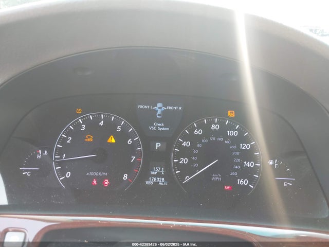42389426 :رقم المزاد ، JTHBL46F075050511 vin ، 2007 Lexus Ls 460 مزاد بيع
