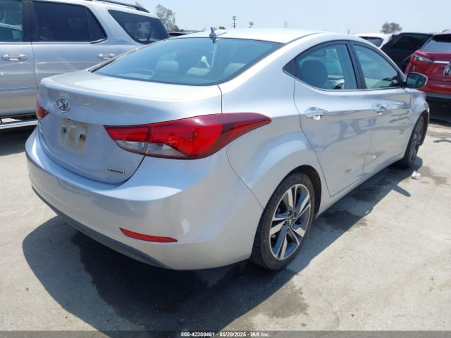 KMHDH4AE6EU138648 Hyundai Elantra Limited