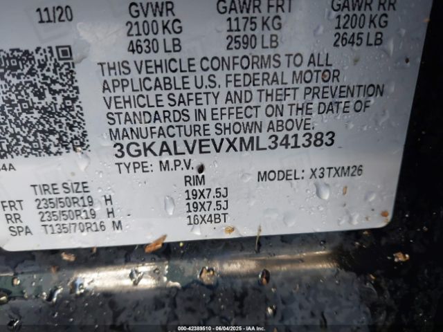 2021 GMC TERRAIN 3GKALVEVXML341383 Photo 8
