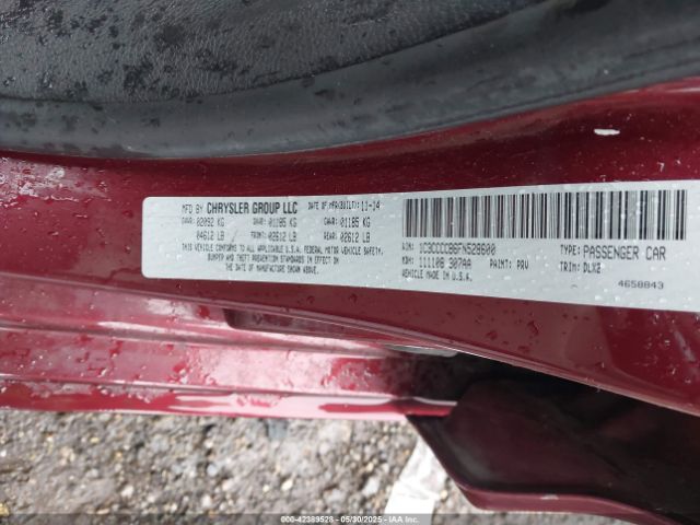 2015 CHRYSLER 200 1C3CCCCB6FN528600 Photo 8