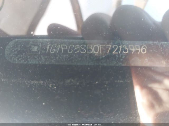 1G1PG5SB0F7213996 Chevrolet CRUZE LTZ