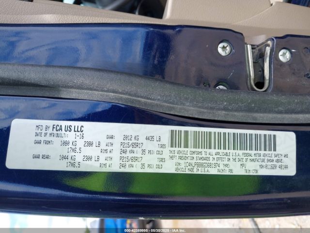 1C4NJPBB8GD681974 Jeep Patriot