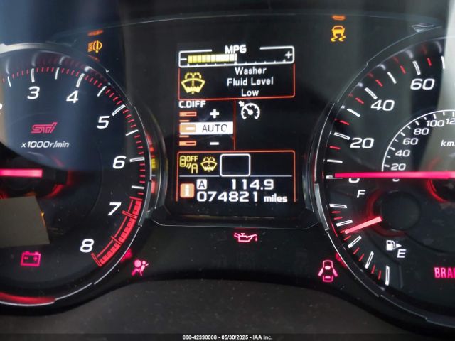 JF1VA2V63K9807256 Subaru Wrx Sti Limited