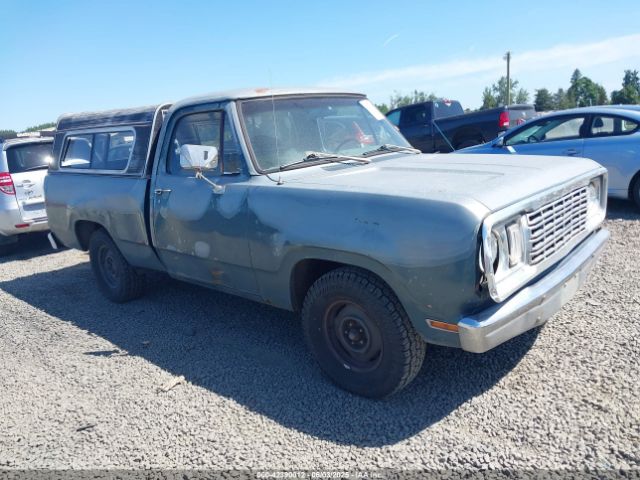 1977 DODGE PICKUP D14AB7S109673