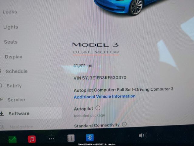 2019 TESLA MODEL 3 5YJ3E1EB3KF530370 Photo 6