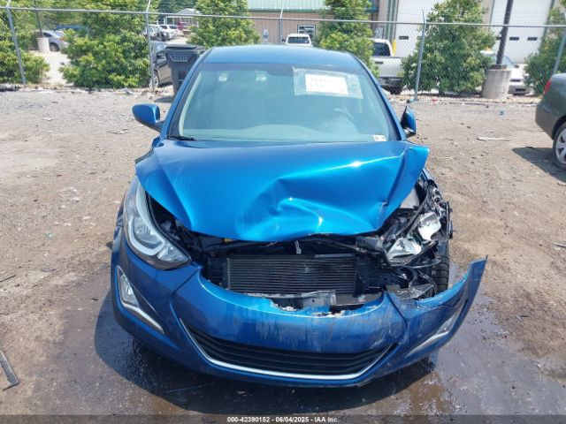 KMHDH4AE6FU350967 Hyundai ELANTRA SE