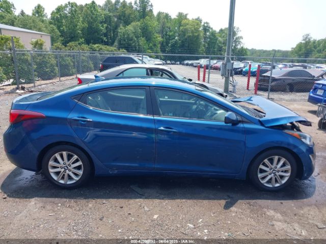 KMHDH4AE6FU350967 Hyundai ELANTRA SE
