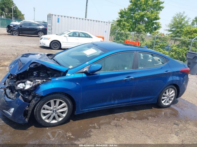 KMHDH4AE6FU350967 Hyundai ELANTRA SE