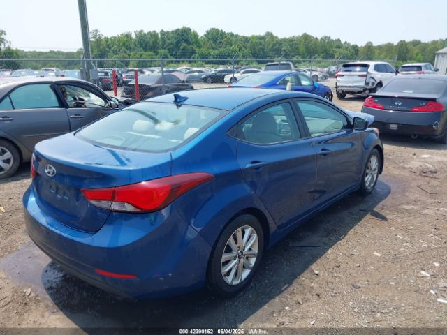 KMHDH4AE6FU350967 Hyundai ELANTRA SE